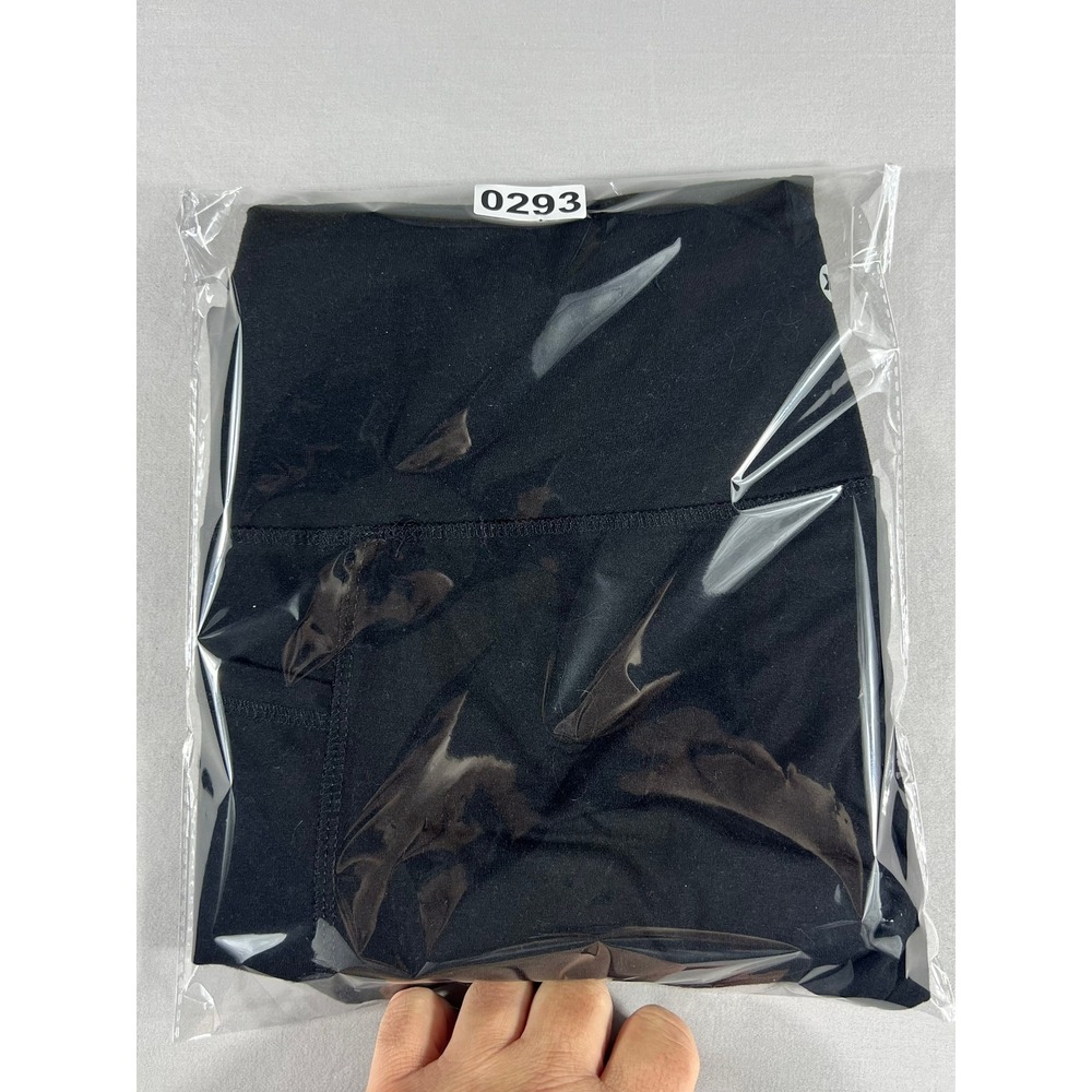 RBX Womens Black High Waist Capri Leggings with Pockets Size XL Cotton Spandex - Picture 7 of 7